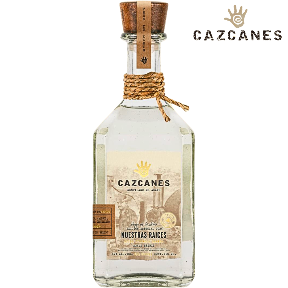 Cazcanes Nuestras Raices Agave Spirit Still Strength Blanco 750ml