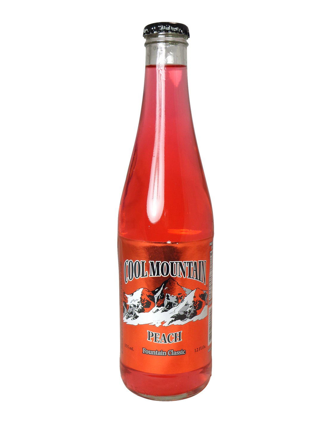 Cool Mountain Peach Soda 12Fl.Oz.