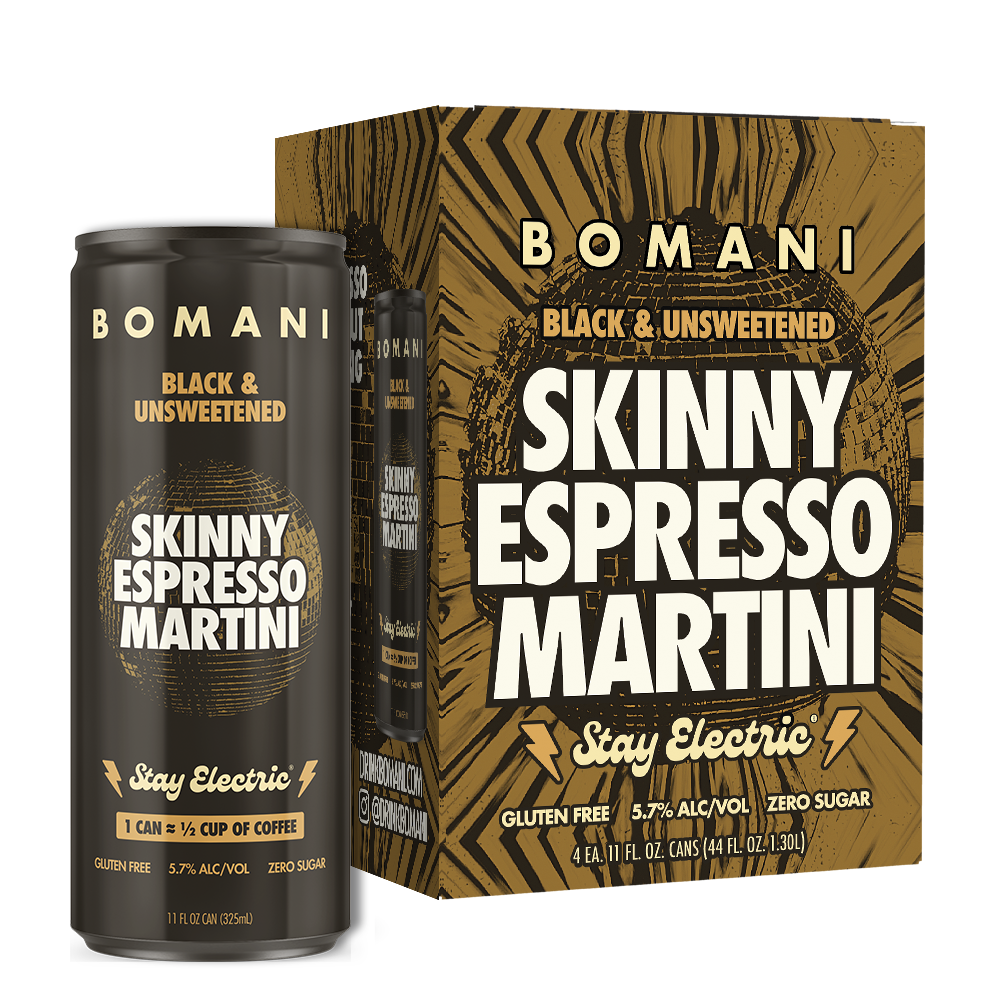 Bomani Skinny Espresso Martini (4pk / 11Oz. Cans)