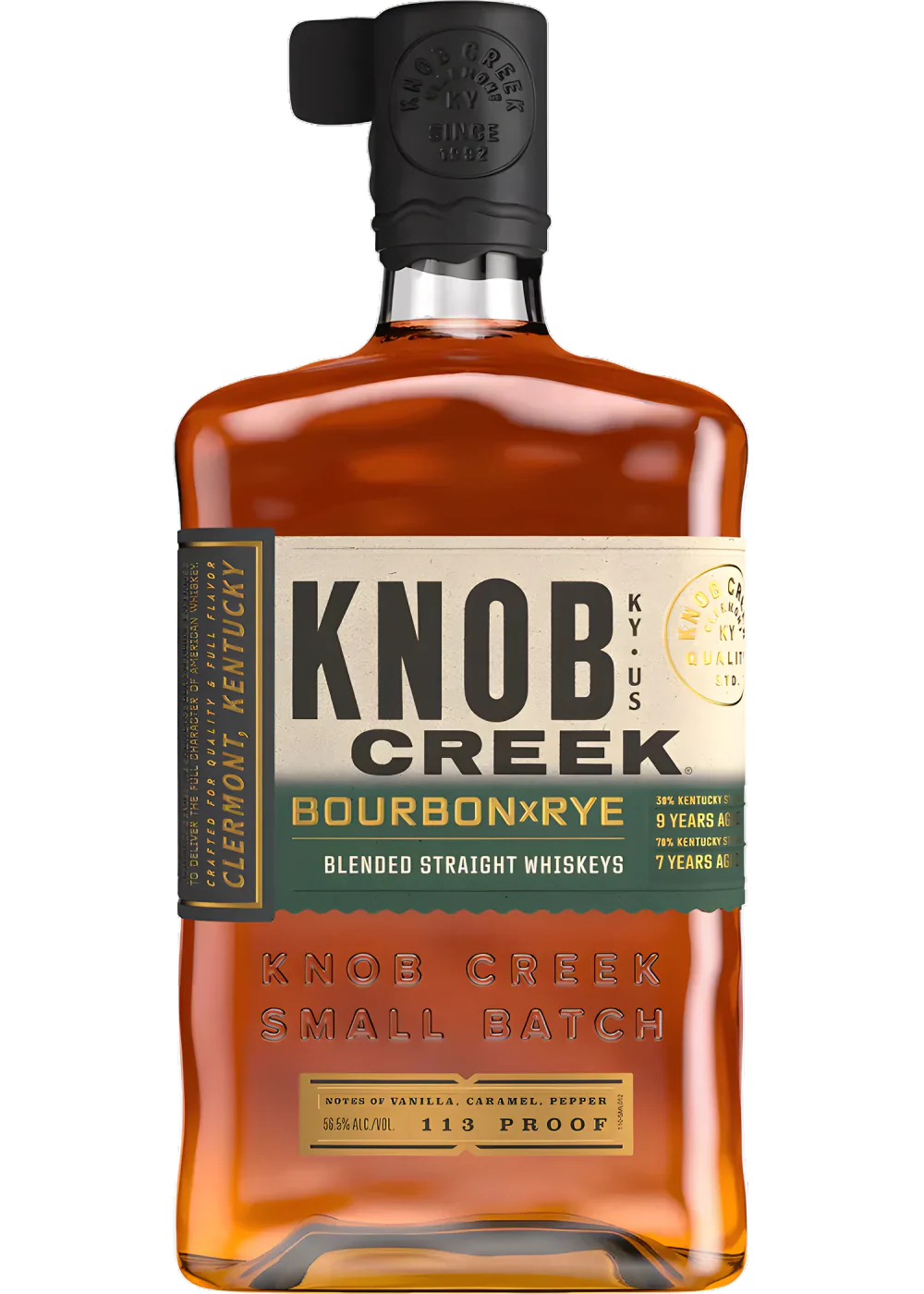 Knob Creek Bourbon x Rye Blended Straight Whiskeys (750ml)