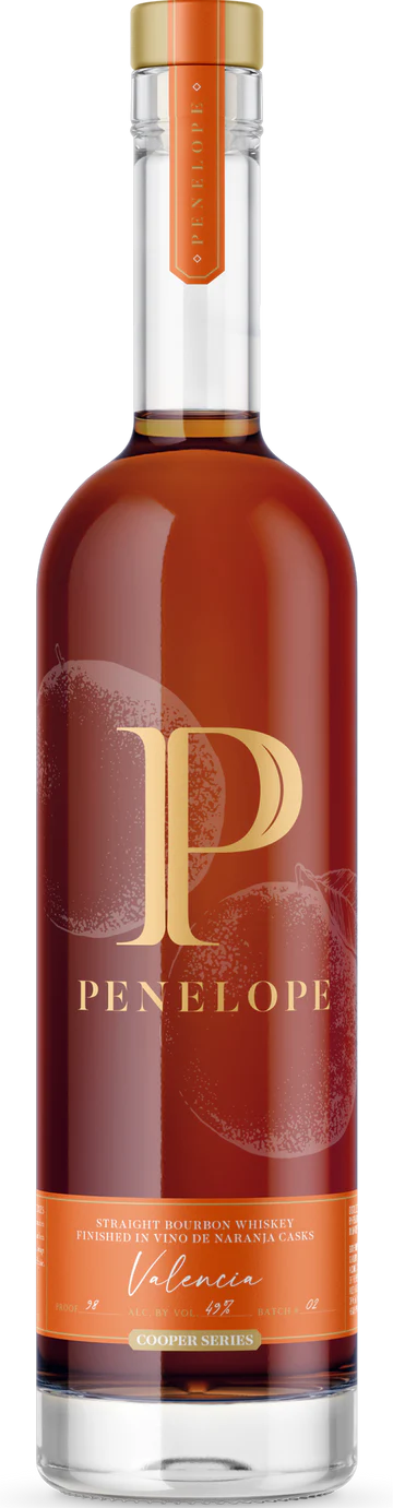 Penelope Valencia Straight Bourbon Whiskey 750ml