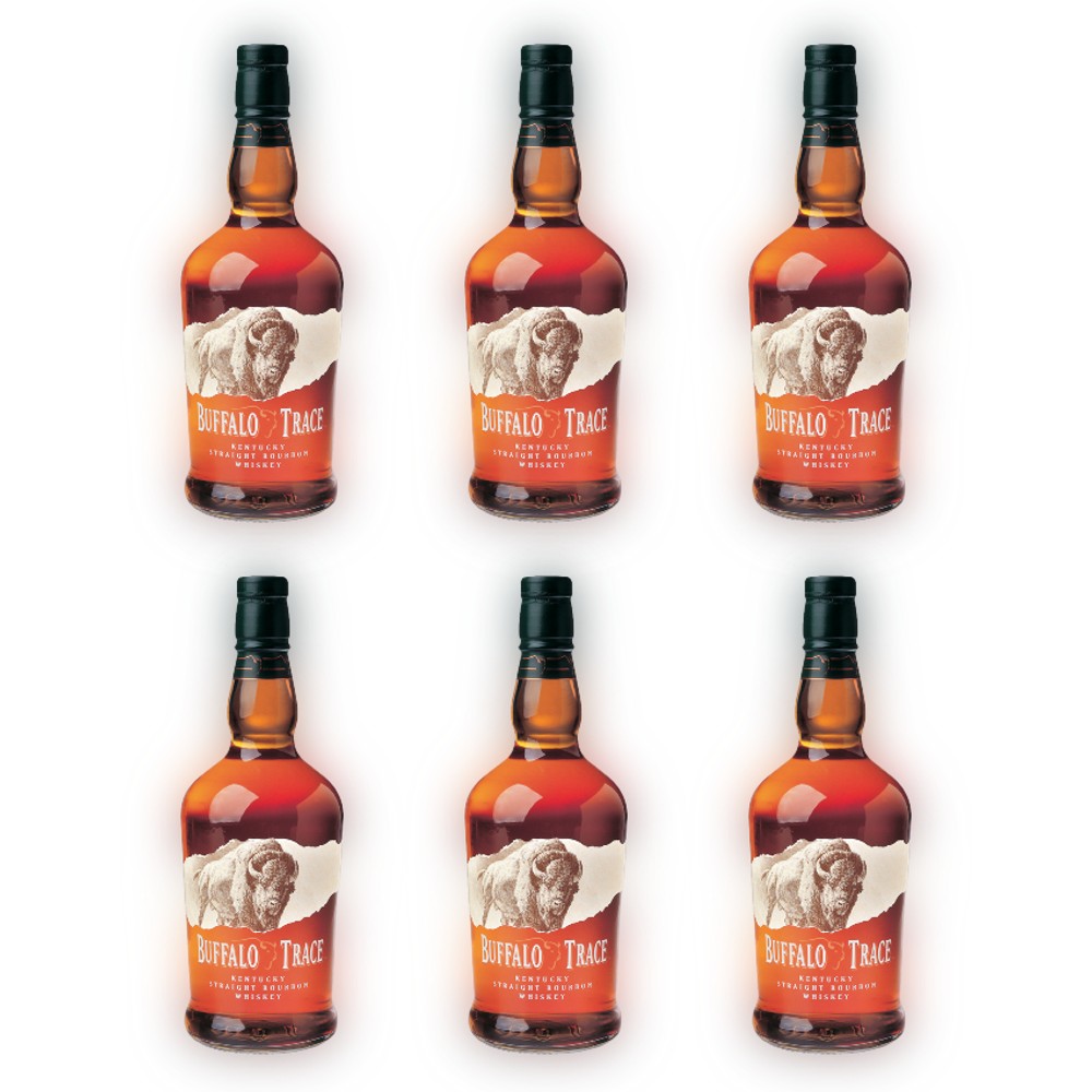 Buffalo Trace Bourbon Whiskey (Bundles - 6 Bottles) (750ml)