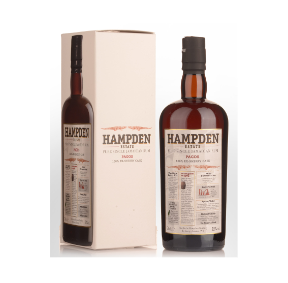 Hampden Pagos 100% EX-Sherry Cask Jamaican Rum (750ml)