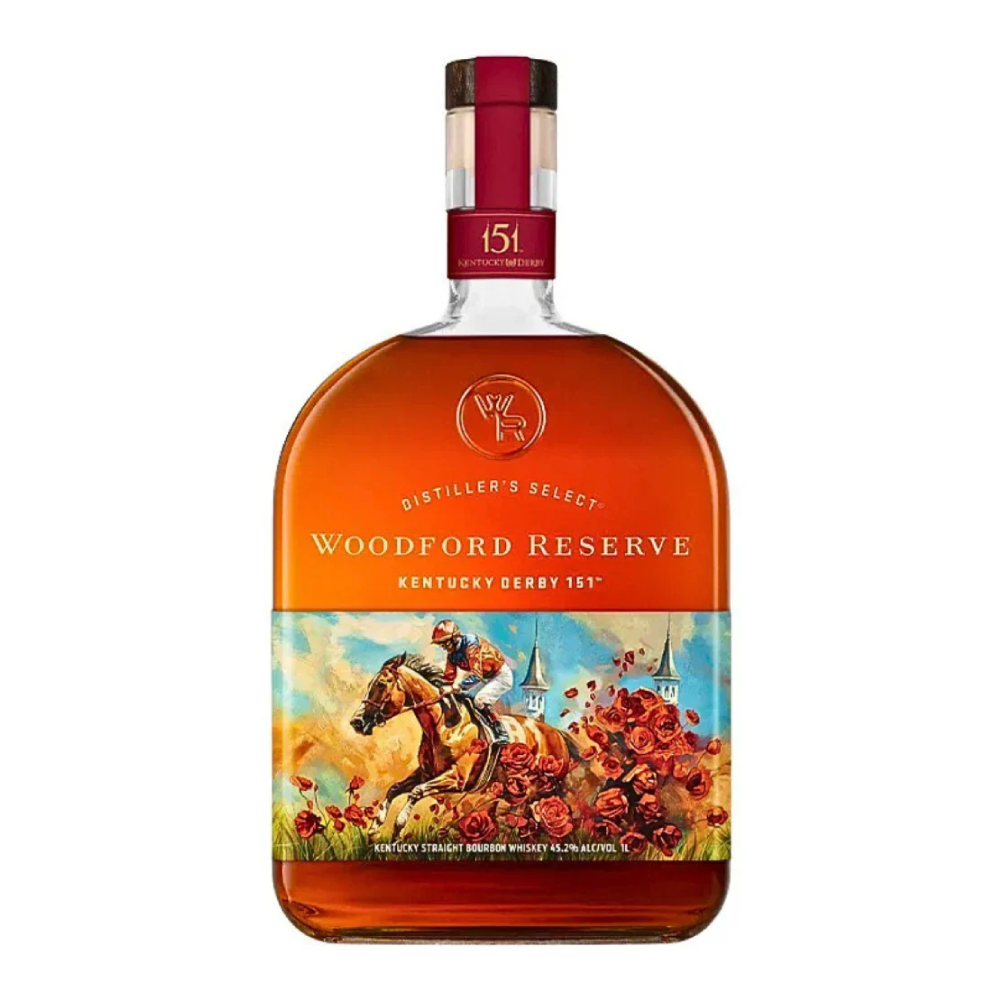 Woodford Reserve Kentucky Derby 151 Limited Edition Bourbon Whiskey 1L