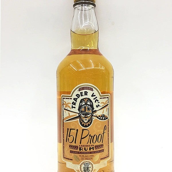 Trader Vic's 151 Proof Rum 750ml