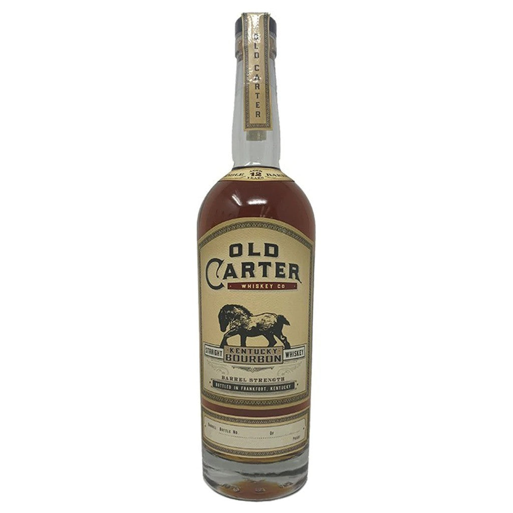 Old Carter Straight Kentucky Bourbon Whiskey Aged 12 Years - Barrel 43 118.4 Proof 750ml
