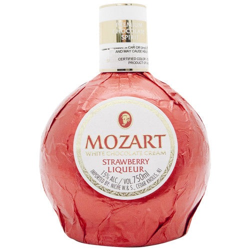 Mozart White Chocolate Cream (750ml) – Strawberry Kings Spirits Kings - and Spirit And Wine Wine Liqueur
