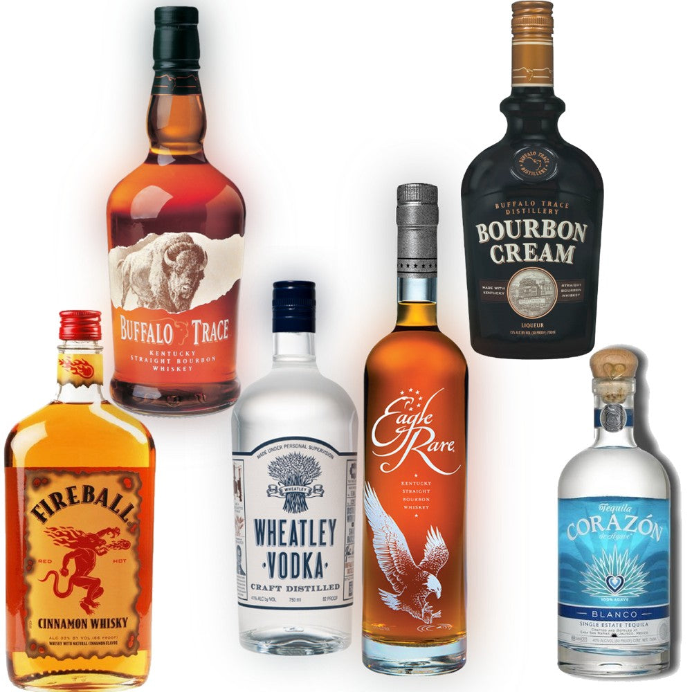 Fireball Whiskey - Buffalo Trace - Wheatley Vodka - Eagle Rare - Bourb –  Kings Wine and Spirit