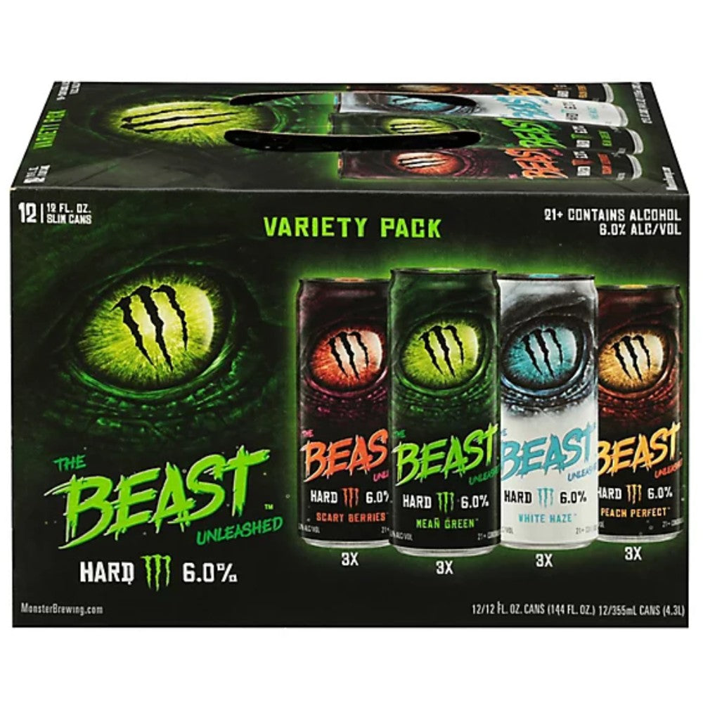 pack of monsters The Beast Unleashed Variety Pack Monster Beer 12pk (12.0 oz) – Kings Wine and Spirit