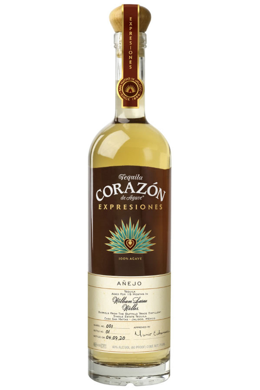 Corazon De Agave Expresiones William Larue Weller Anejo Tequila 750ml
