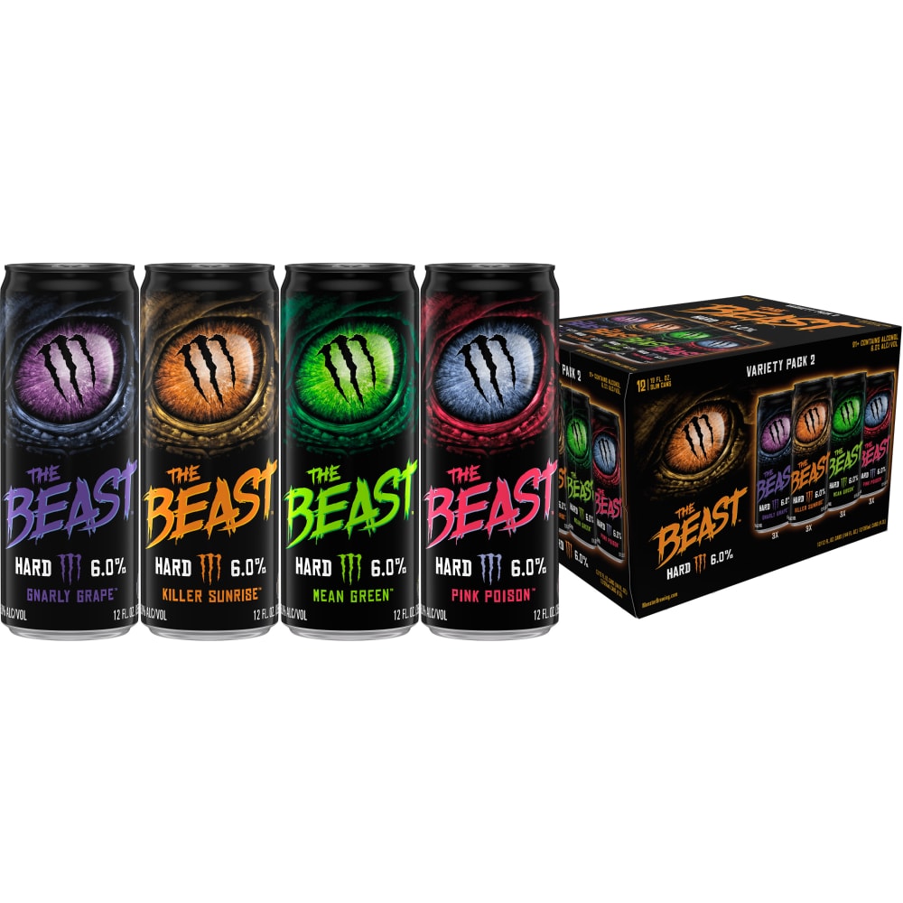 The Beast Monster Hard Variety Pack #2 - 12pk