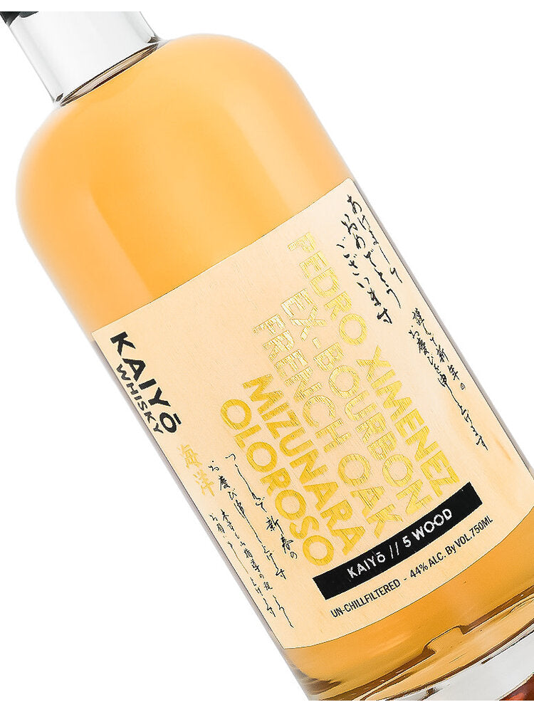 Kaiyo 5 Wood Japanese Whisky 750mL
