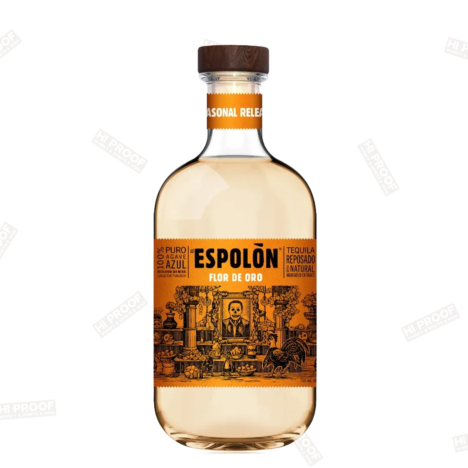 Espolon Tequila Reposado Flor De Oro 750ml