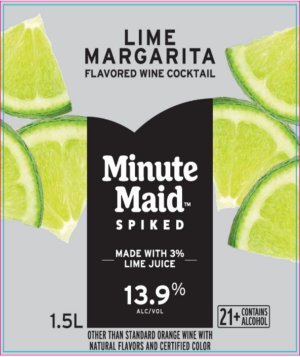 Minute Maid Spiked Lime Margarita Flavored Wine Cocktail (1.5L)