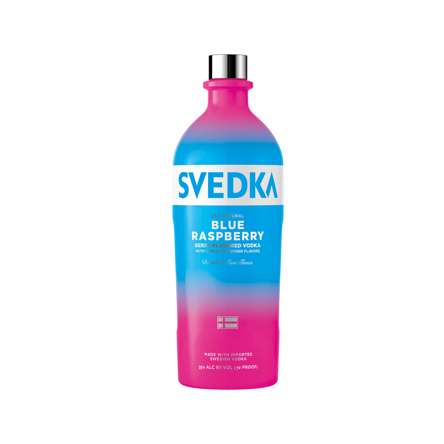 Svedka Blue Raspberry Flavored Vodka 1.75L