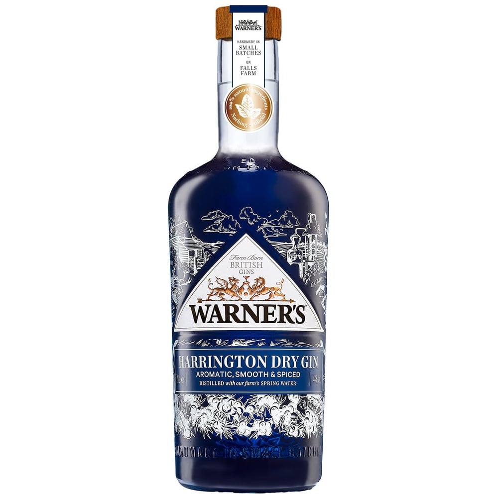 Warner's Harrington Dry Gin 750ml