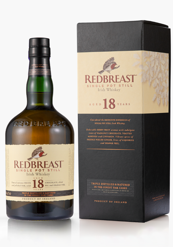 Redbreast 18 Year Old Single Pot Still Irish Whiskey 750ml