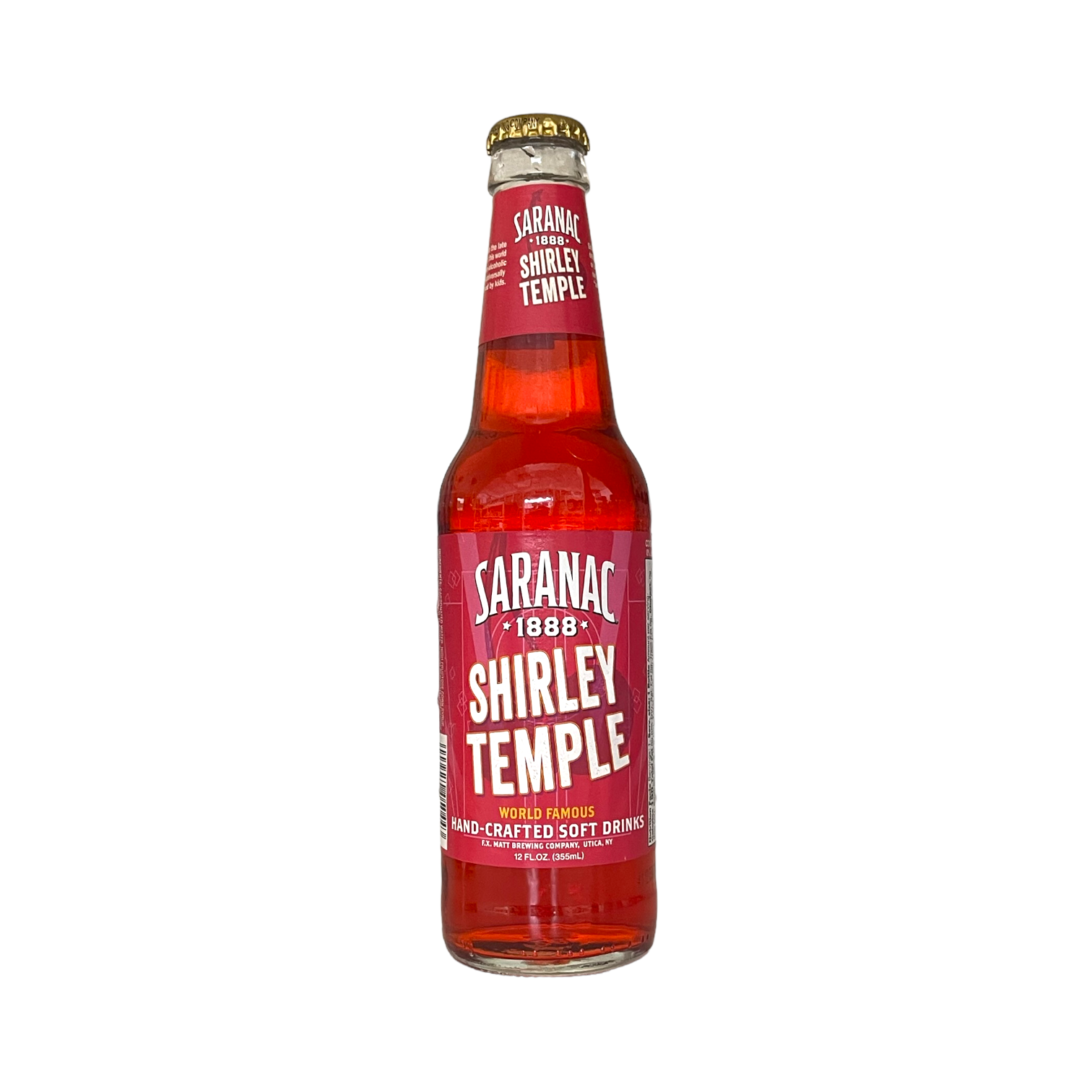 Saranac Shirley Temple 12Fl.Oz.