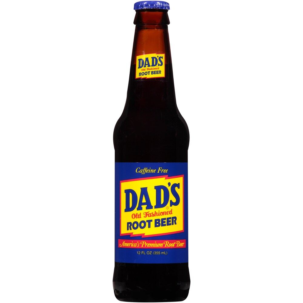 Dad's Root Beer Old Fashioned Soda 12 Oz Bottle