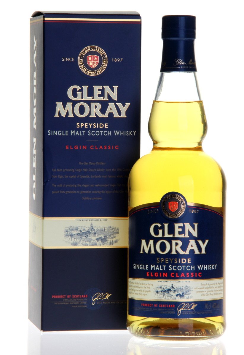 Glen Moray Classic Speyside Single Malt Scotch Whisky (750ml) Kings