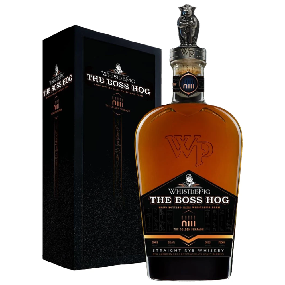 WhistlePig The Boss Hog XIII The Golden Pharaoh Straight Rye Whiskey (750ml)