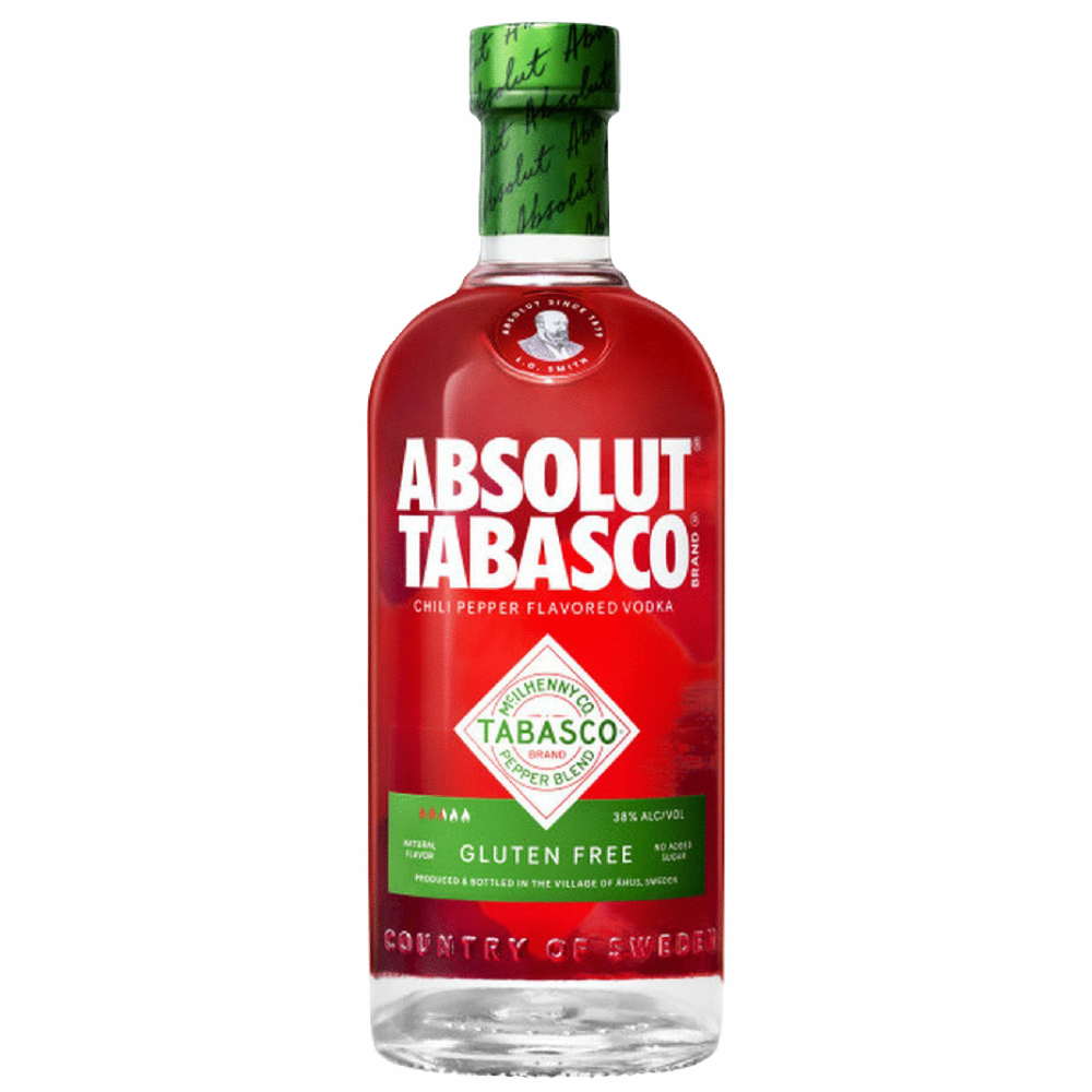 Absolut Vodka Tabasco Chili Pepper Flavored (750ml)