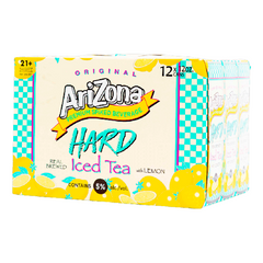 Arizona Hard Iced Tea with Lemon (12pk)(12oz)