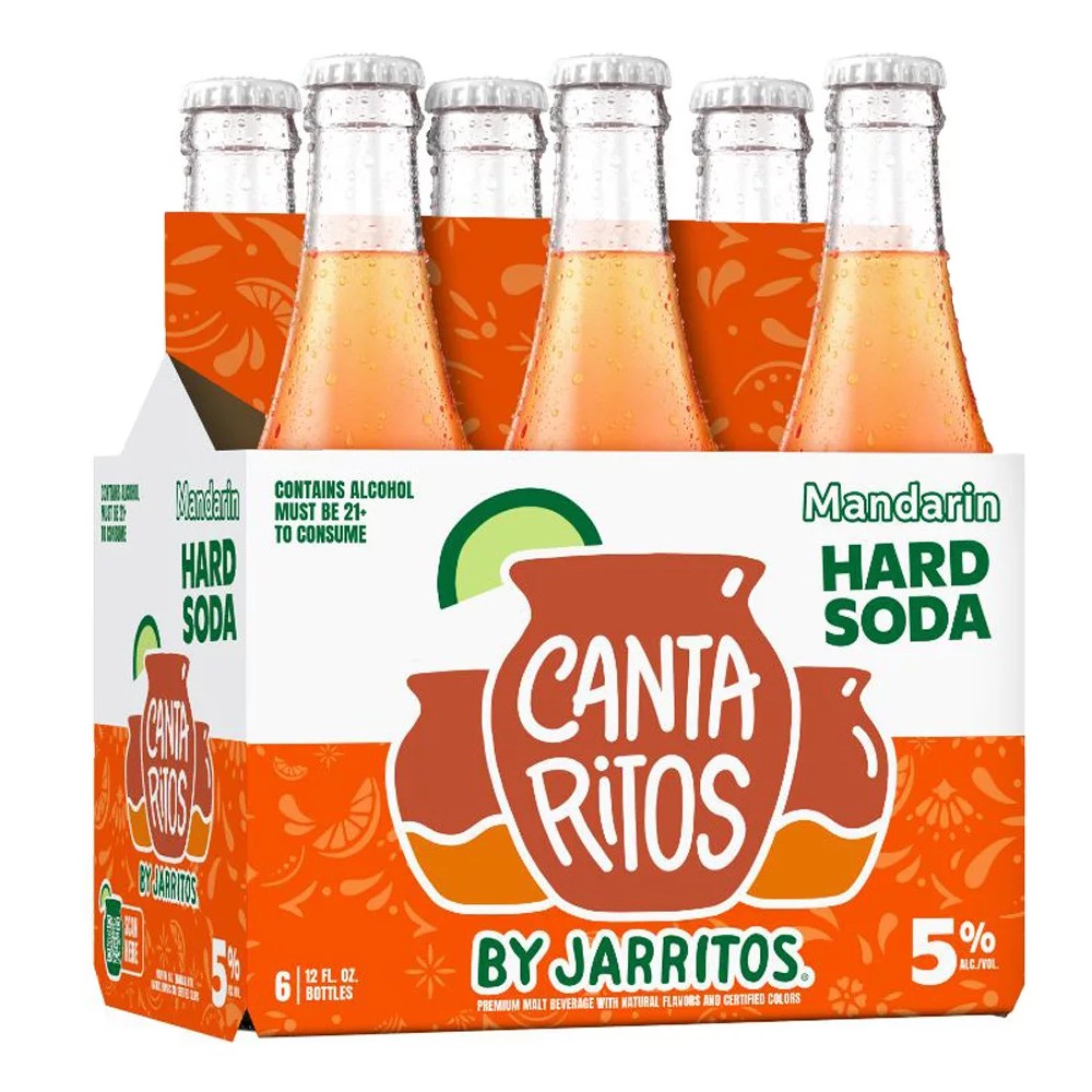 Cantaritos by Jarritos Mandarin Hard Soda (6pk)
