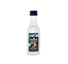 Parrot Bay  Coconut Rum 90 Proof (12x50ml)