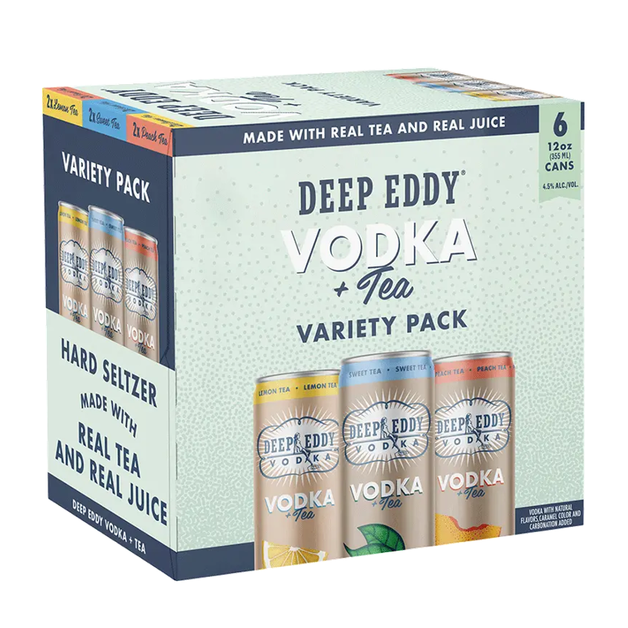 Deep Eddy Vodka + Tea Variety Pack (6pk) – Kings Wine and Spirit