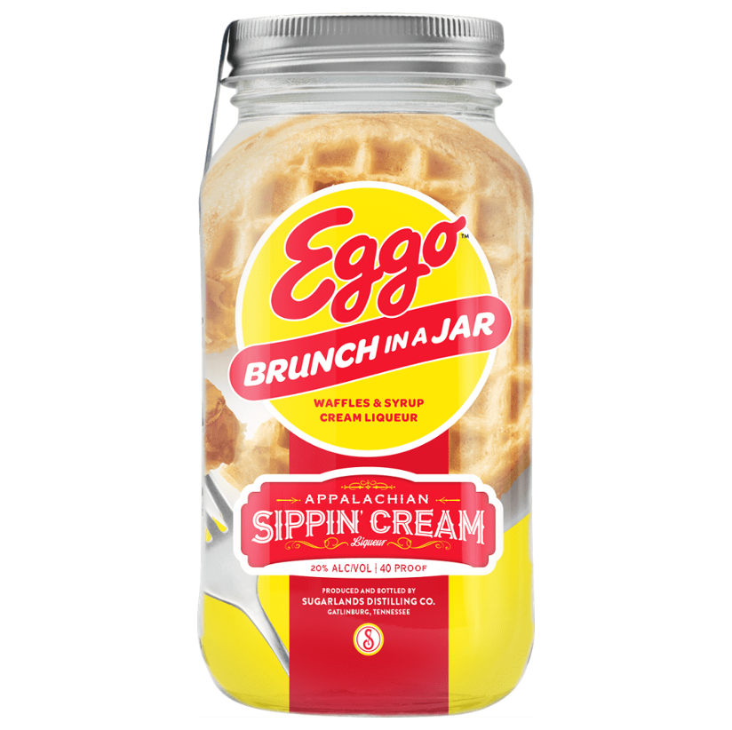 Sugarlands Eggo Brunch In A Jar Waffles & Syrup Cream Liqueur (750ml)