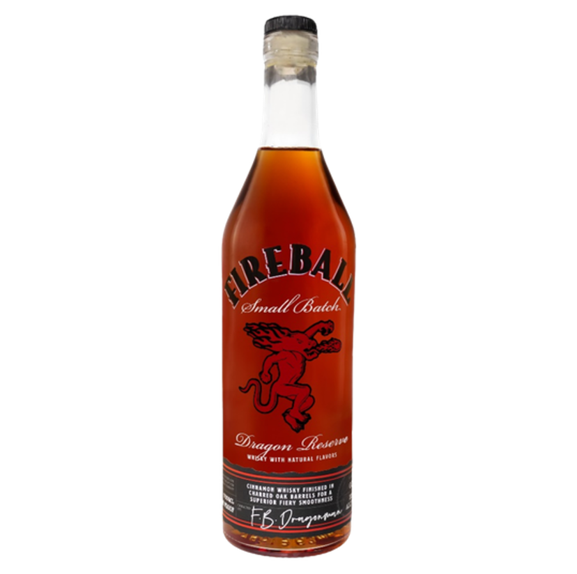 Fireball Small Batch Dragon Reserve Cinnamon Whisky (750ml) – Kings ...