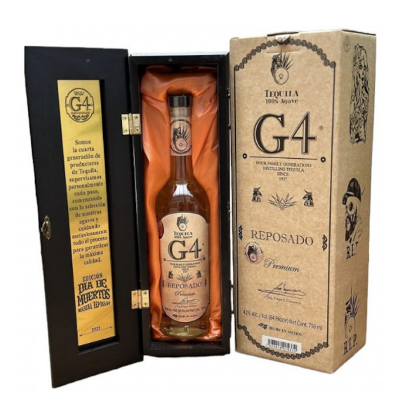 G4 Madera Dia de Muertos Limited Edition Reposado Tequila (750ml)