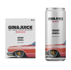 Gin & Juice by Dre and Snoop Melon (4x355ml)