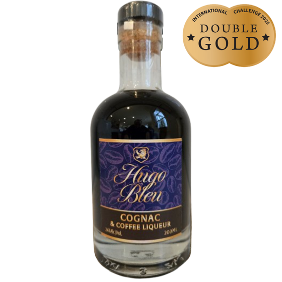 Hugo Bleu Cognac & Coffee Liqueur (200ml)
