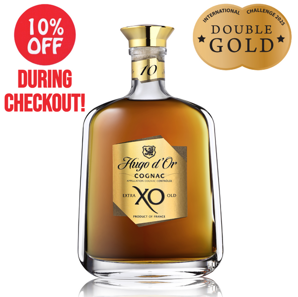 Hugo d'Or XO Cognac Aged 10 Years (700ml) – Kings Wine and Spirit