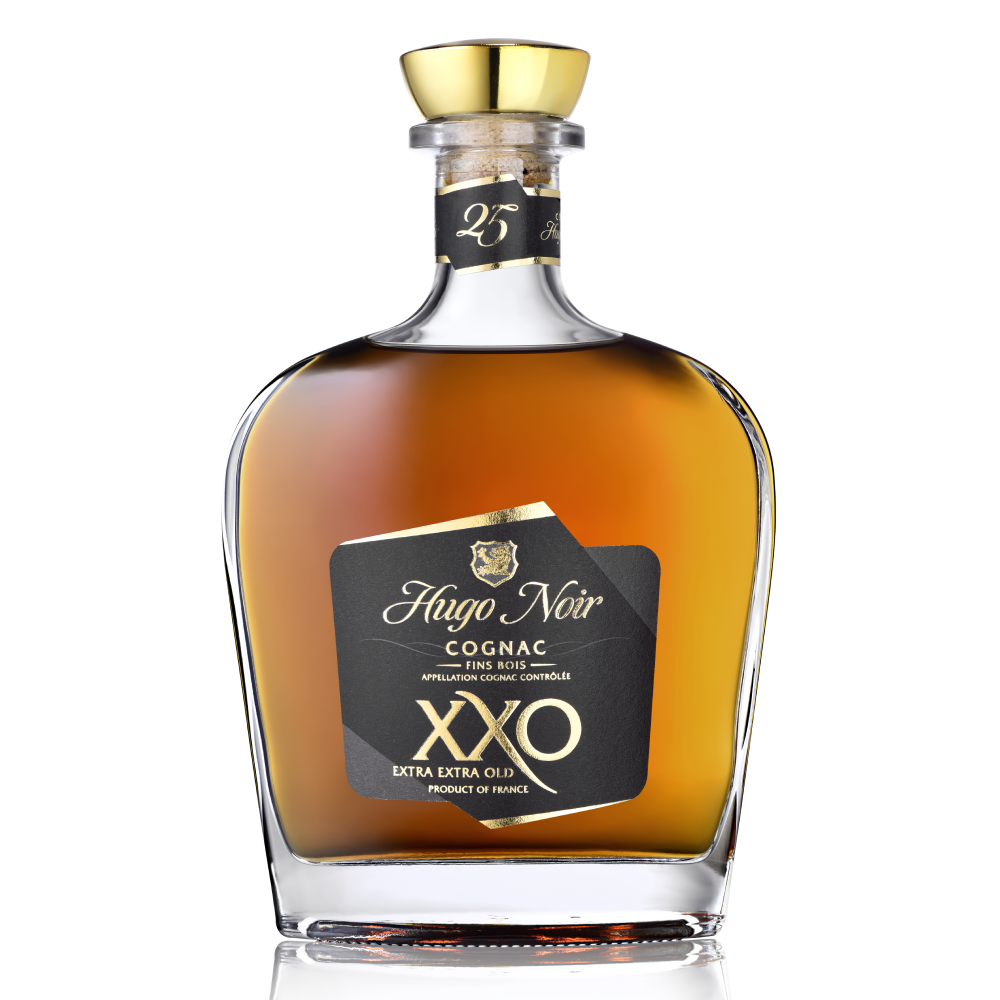 Hugo Noir XXO Cognac Aged 25 Years (700ml)