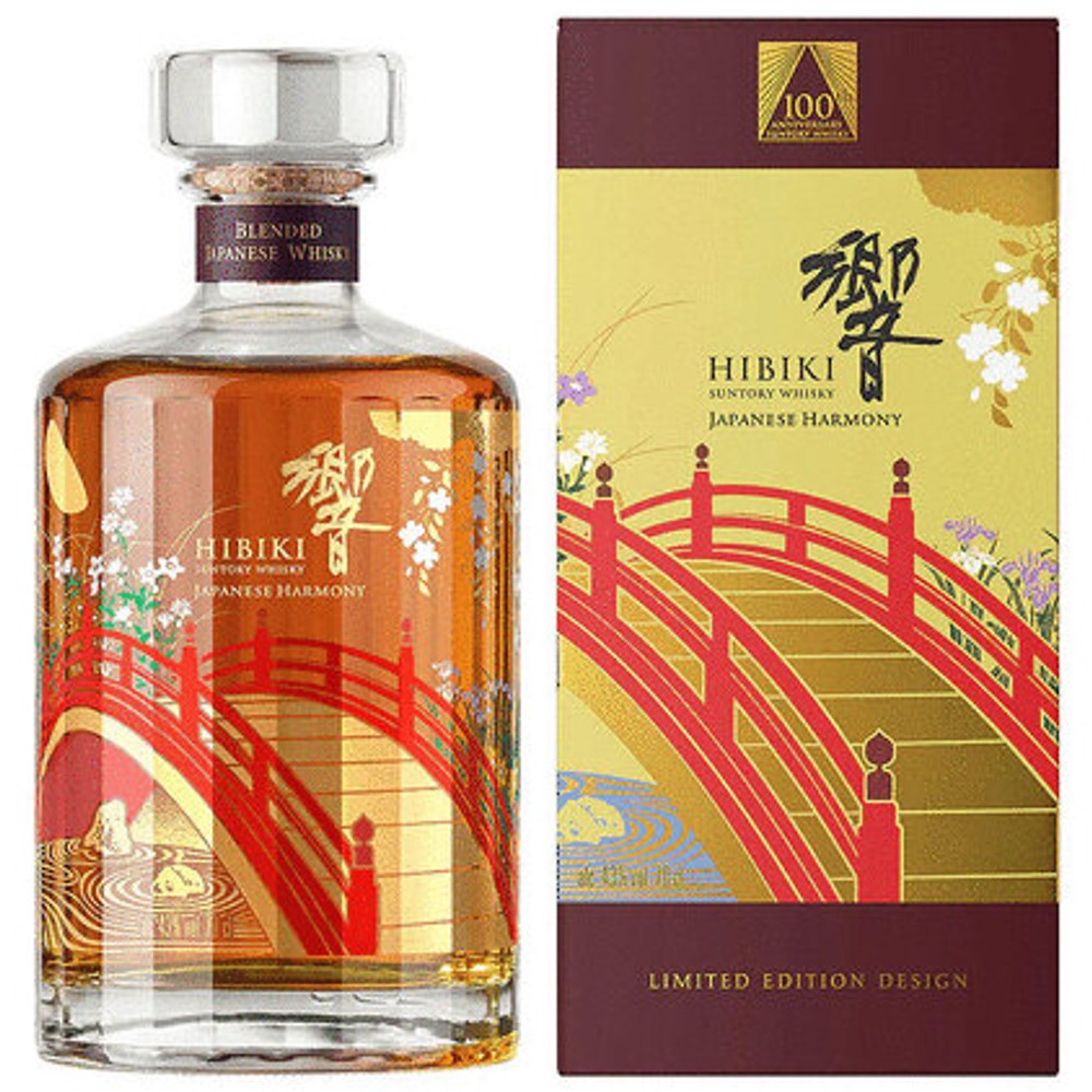 Hibiki Suntory Whisky Japanese Harmony 100th Anniversary (750ml)