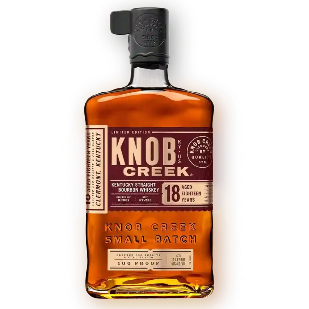 Knob Creek 18 Year Old Bourbon Whiskey (750ml)