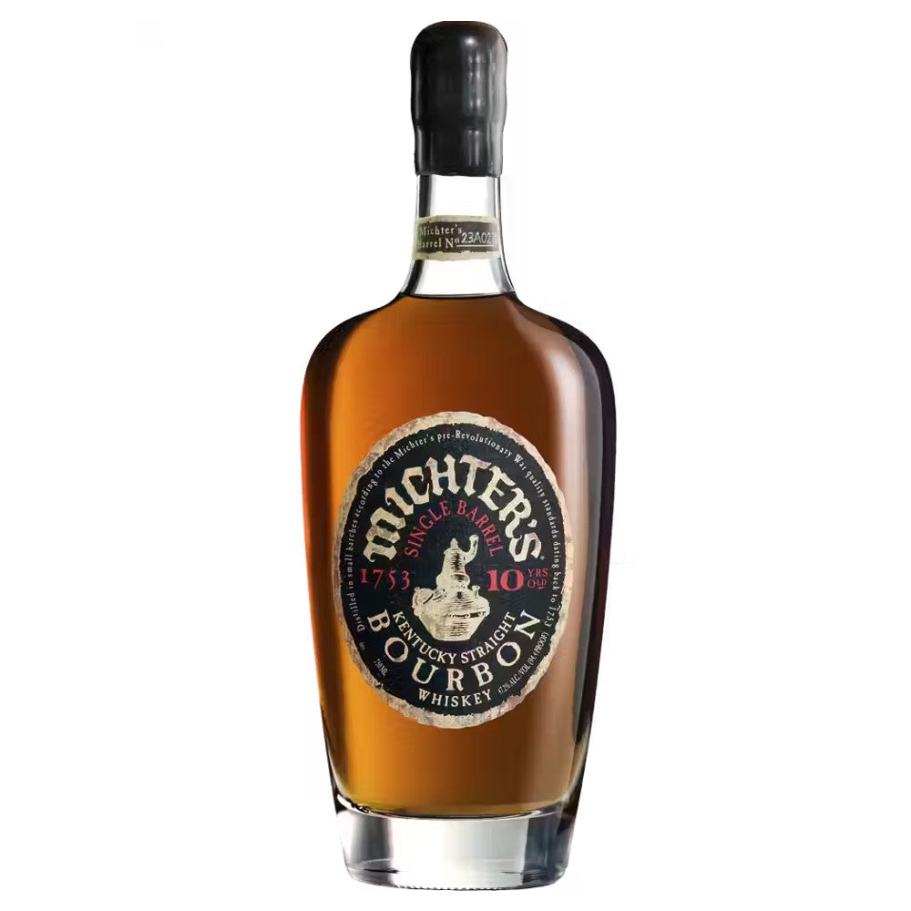 Michter's Single Barrel Bourbon Whiskey 10 Years Old (750ml)
