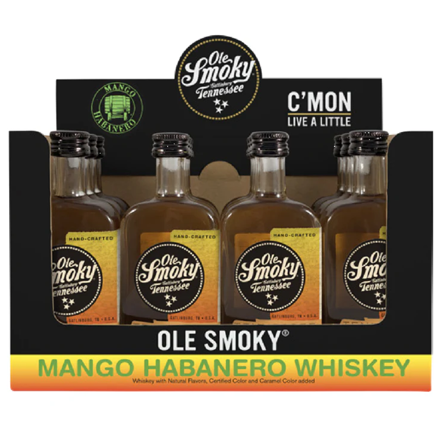 Ole Smoky Mango Habanero Whiskey (12x50ml)