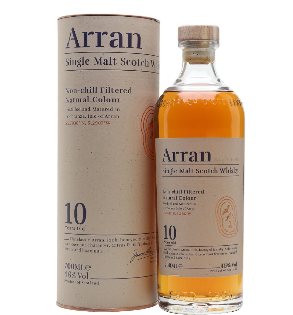 Arran 10 Year Single Malt Scotch Whisky (700ml)