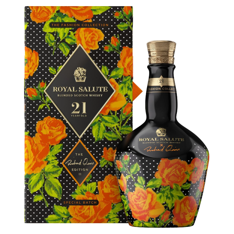 Royal Salute The Richard Quinn Edition II 21 Years Old Blended Scotch Whisky Orange Edition (750ml)