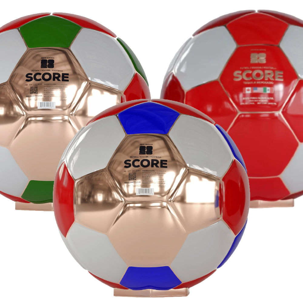 USA/MEXICO/CANADA Bundle - Score Tequila Reposado - Soccer World Cup 2026 Limited Edition (1L)