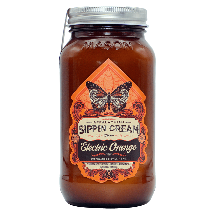 Sugarlands Appalachian Sippin Cream Electric Orange Liqueur (750ml)