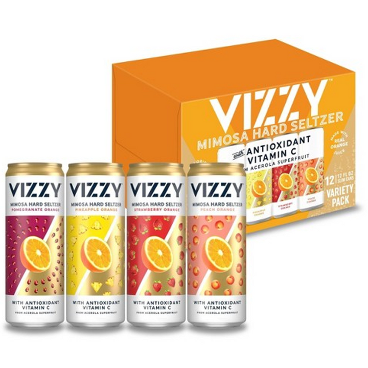 Vizzy Mimosa Hard Seltzer (12pk) – Kings Wine and Spirit