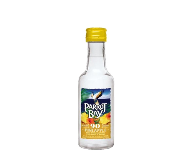 Parrot Bay Pineapple Rum Shooters (12x50ml)