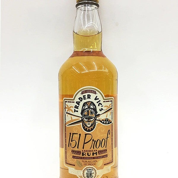 Trader Vic's 151 Proof Rum 750ml