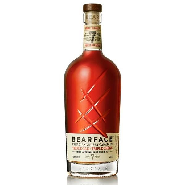 Bearface Canadian Whisky Triple Oak 750ml