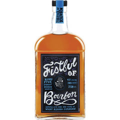 Fistful of Straight Bourbon Whiskey 750ml